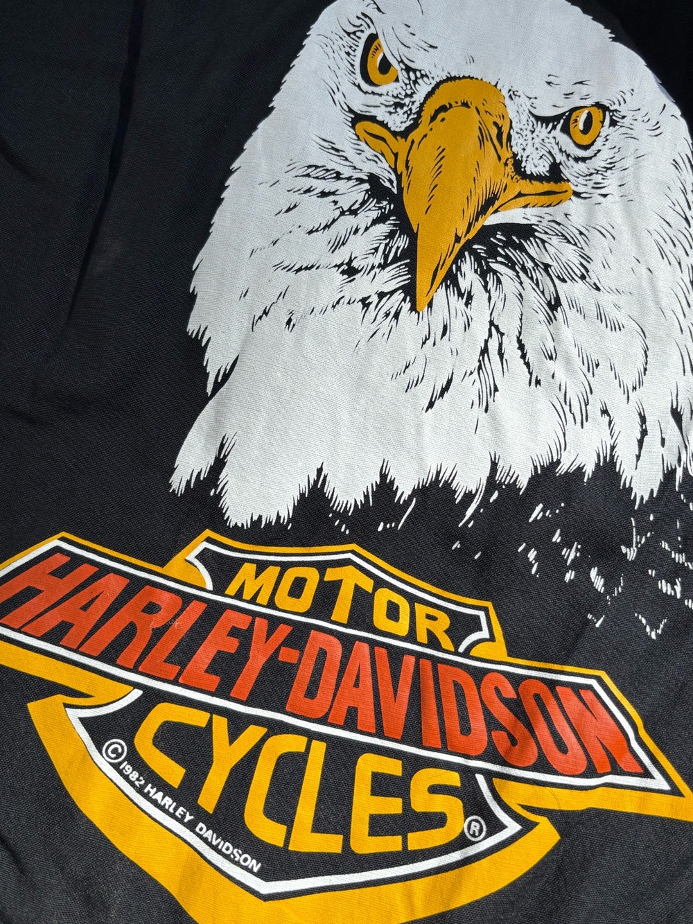 HARLEY DAVIDSON Button Down / 1982